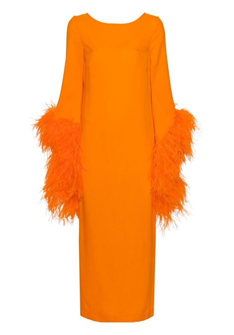 Orange Del Lago maxi dress Taller Marmo - women